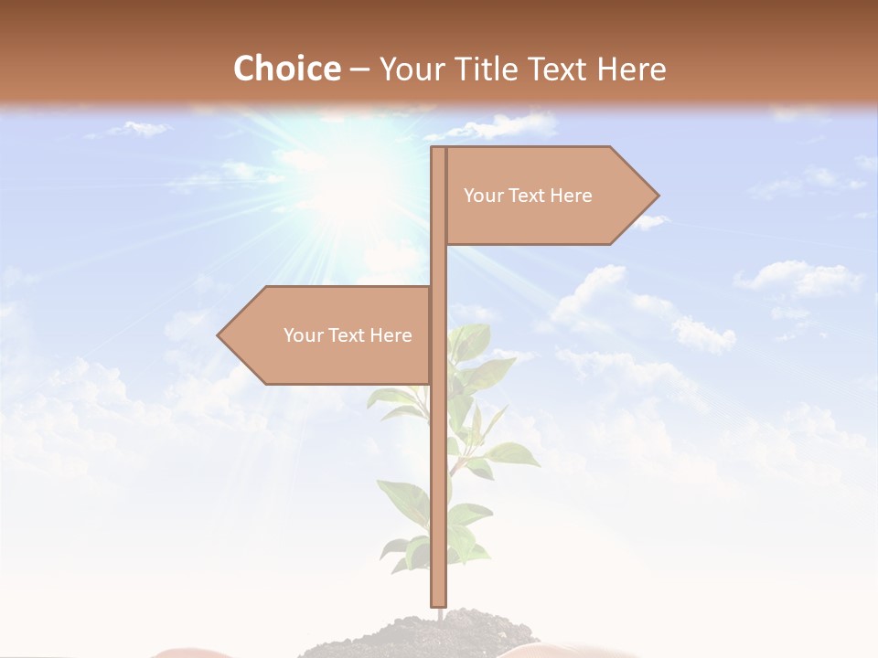 Brown Steel Hot PowerPoint Template