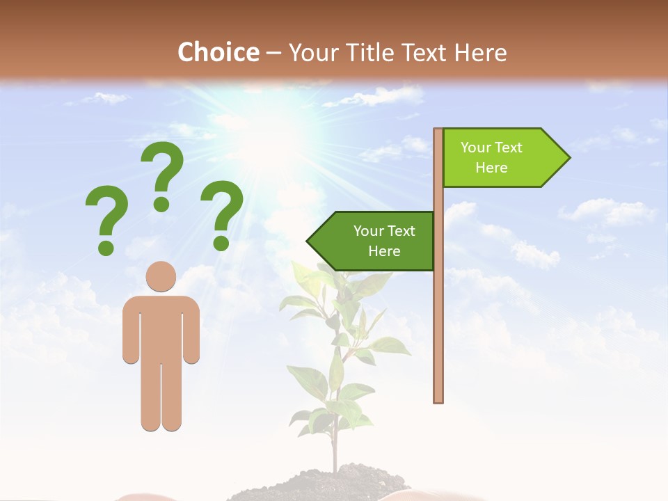 Brown Steel Hot PowerPoint Template