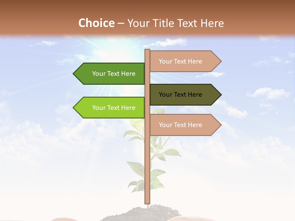 Brown Steel Hot PowerPoint Template