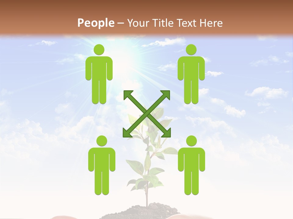 Brown Steel Hot PowerPoint Template