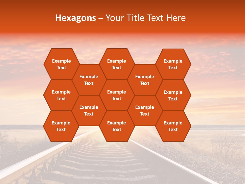 Sunburst Conceptual Background PowerPoint Template