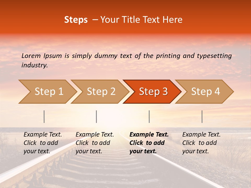 Sunburst Conceptual Background PowerPoint Template