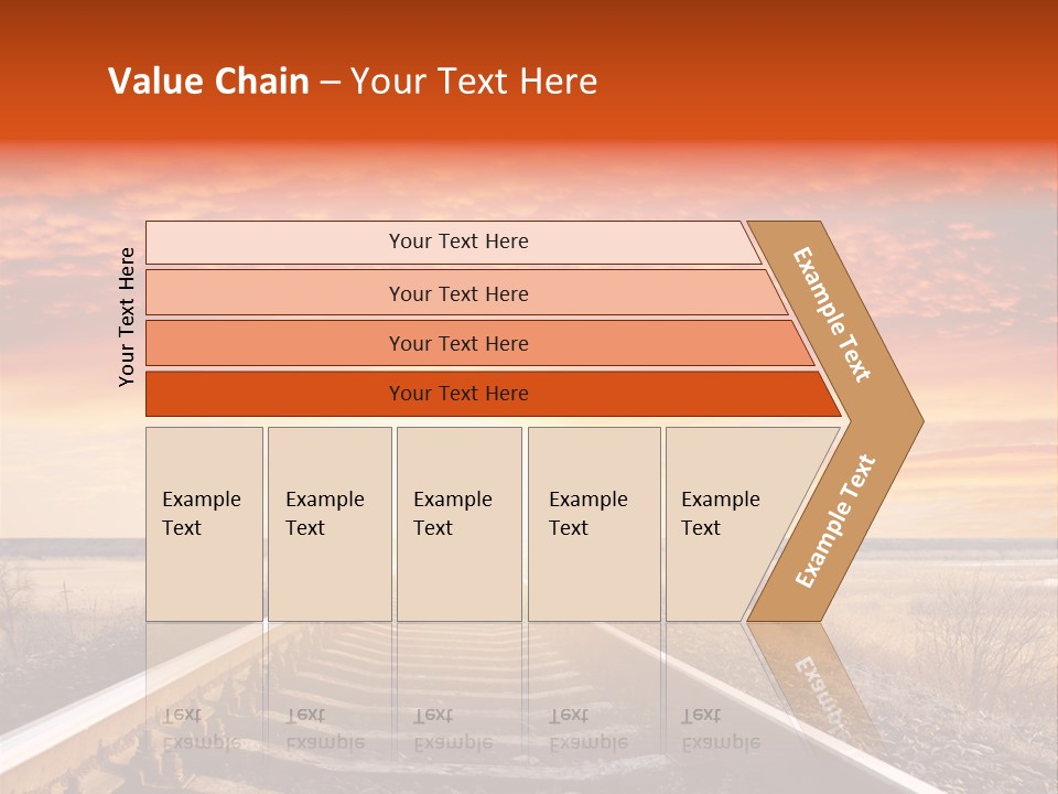 Sunburst Conceptual Background PowerPoint Template