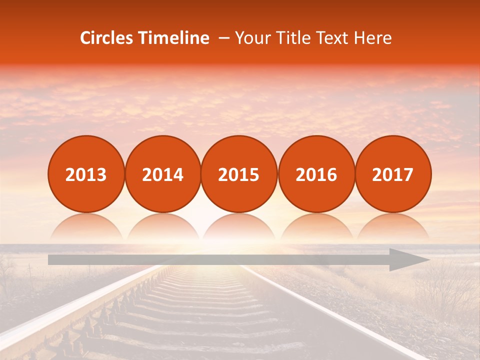 Sunburst Conceptual Background PowerPoint Template