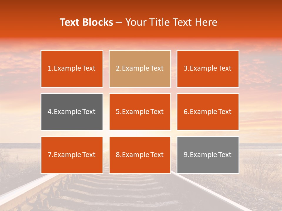 Sunburst Conceptual Background PowerPoint Template