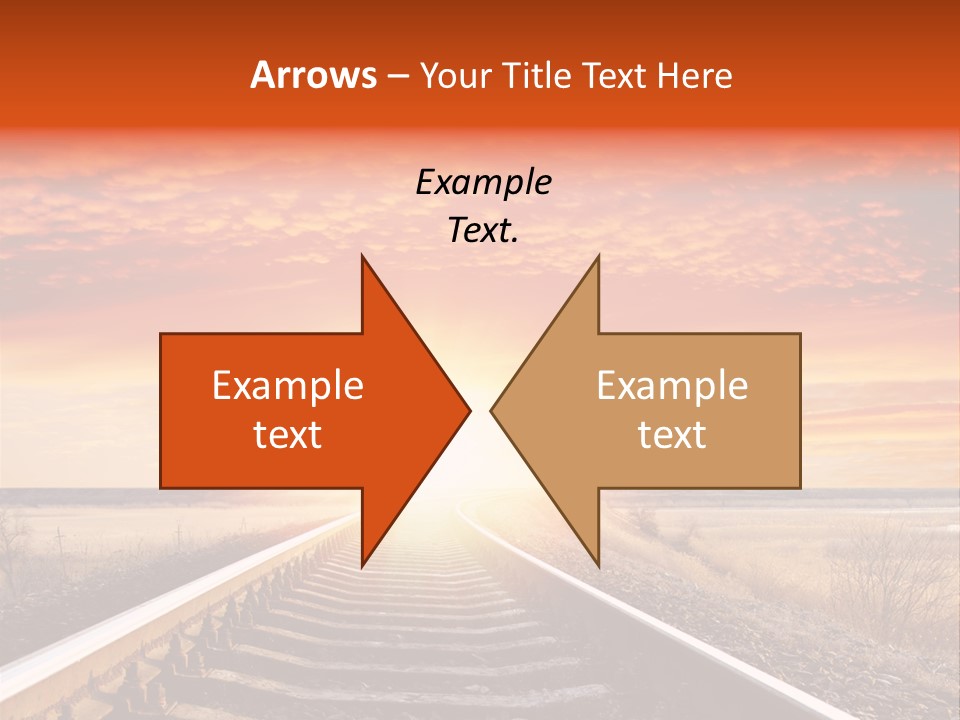 Sunburst Conceptual Background PowerPoint Template