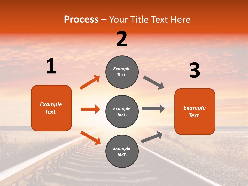 Sunburst Conceptual Background PowerPoint Template