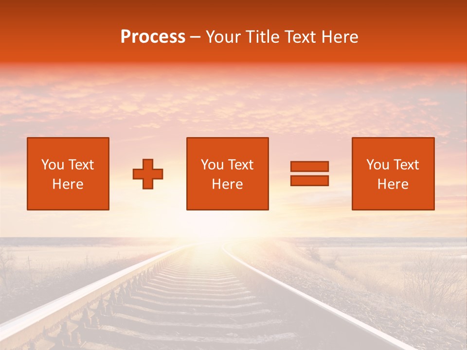 Sunburst Conceptual Background PowerPoint Template