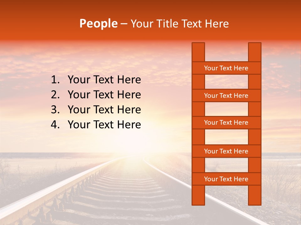 Sunburst Conceptual Background PowerPoint Template