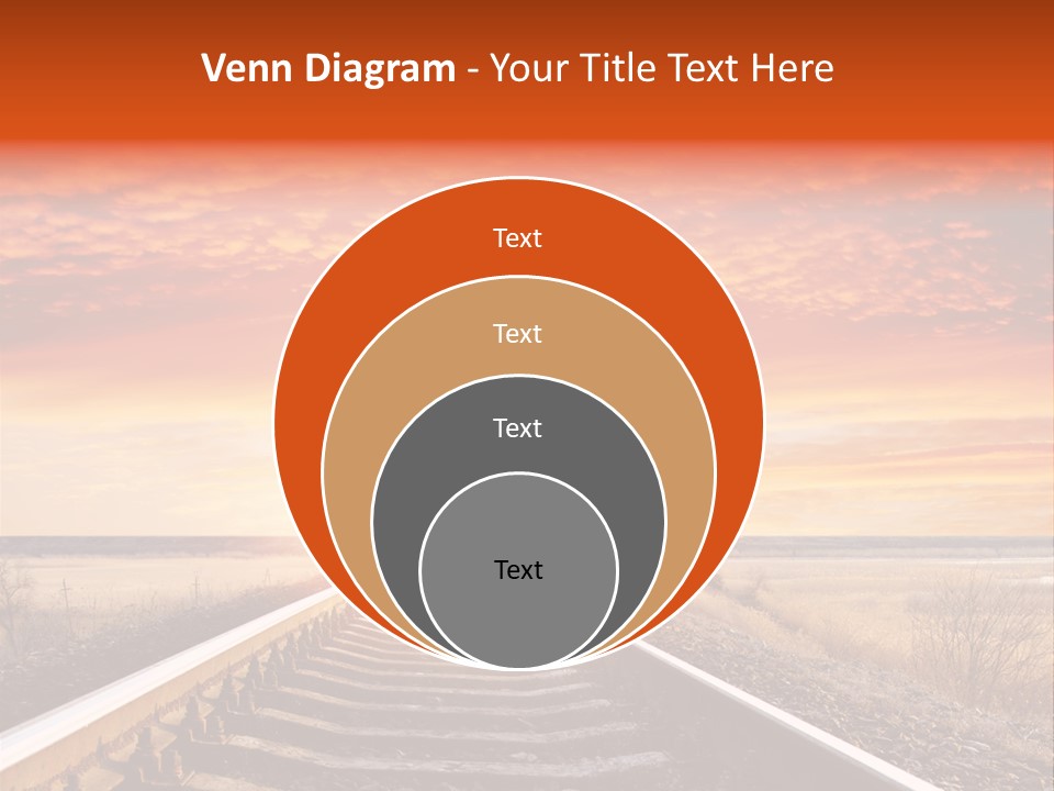 Sunburst Conceptual Background PowerPoint Template