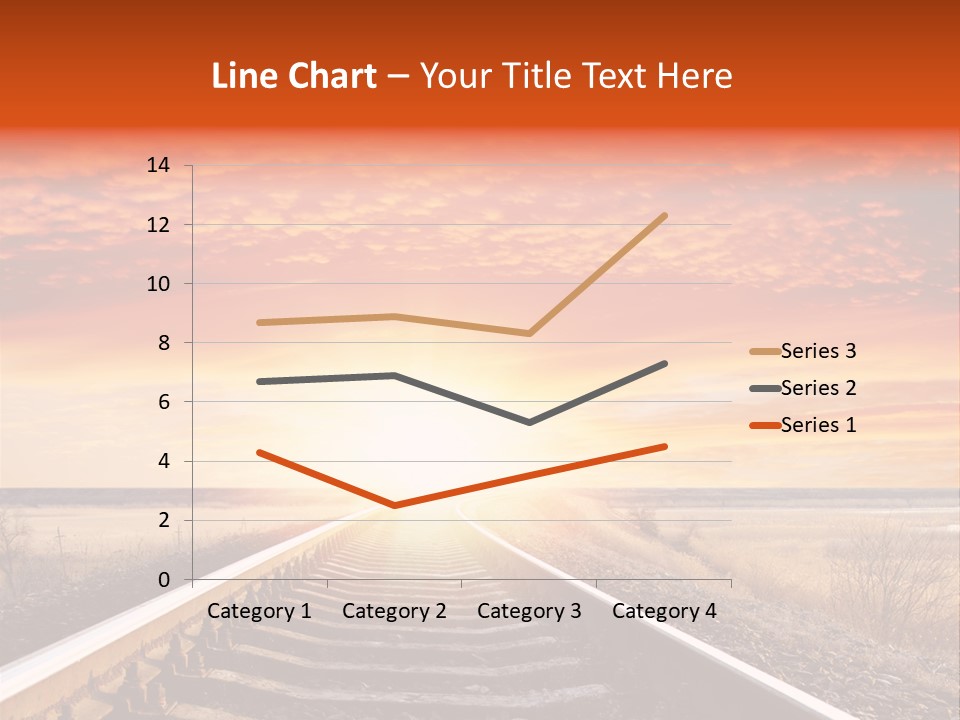 Sunburst Conceptual Background PowerPoint Template