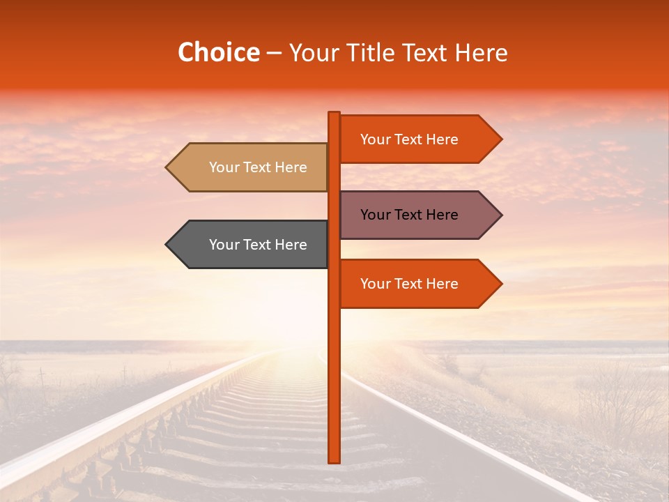 Sunburst Conceptual Background PowerPoint Template