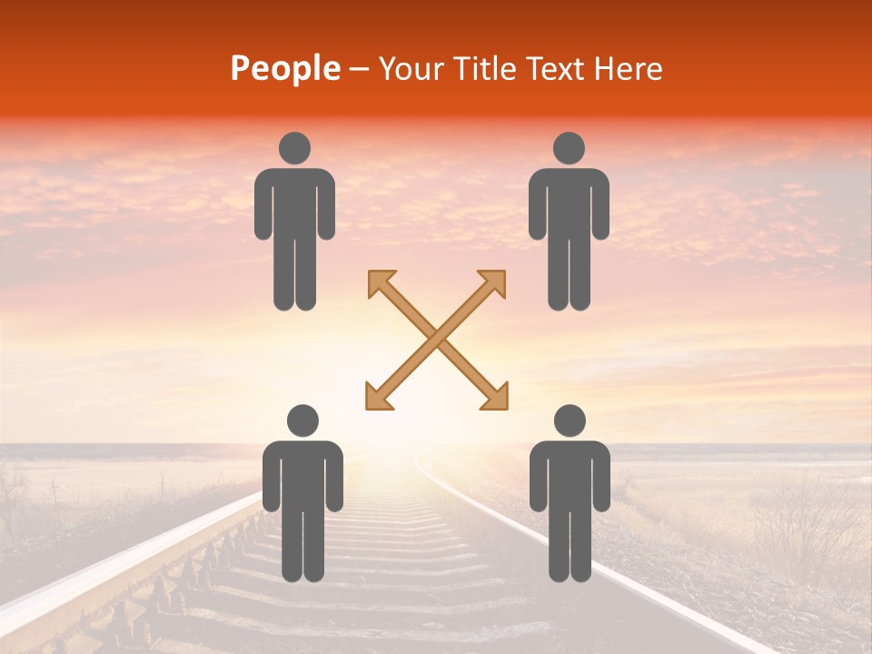 Sunburst Conceptual Background PowerPoint Template