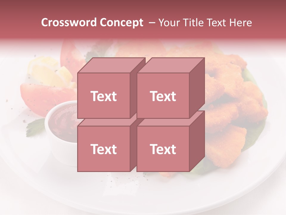 Ketchup Tasty Barbecue PowerPoint Template