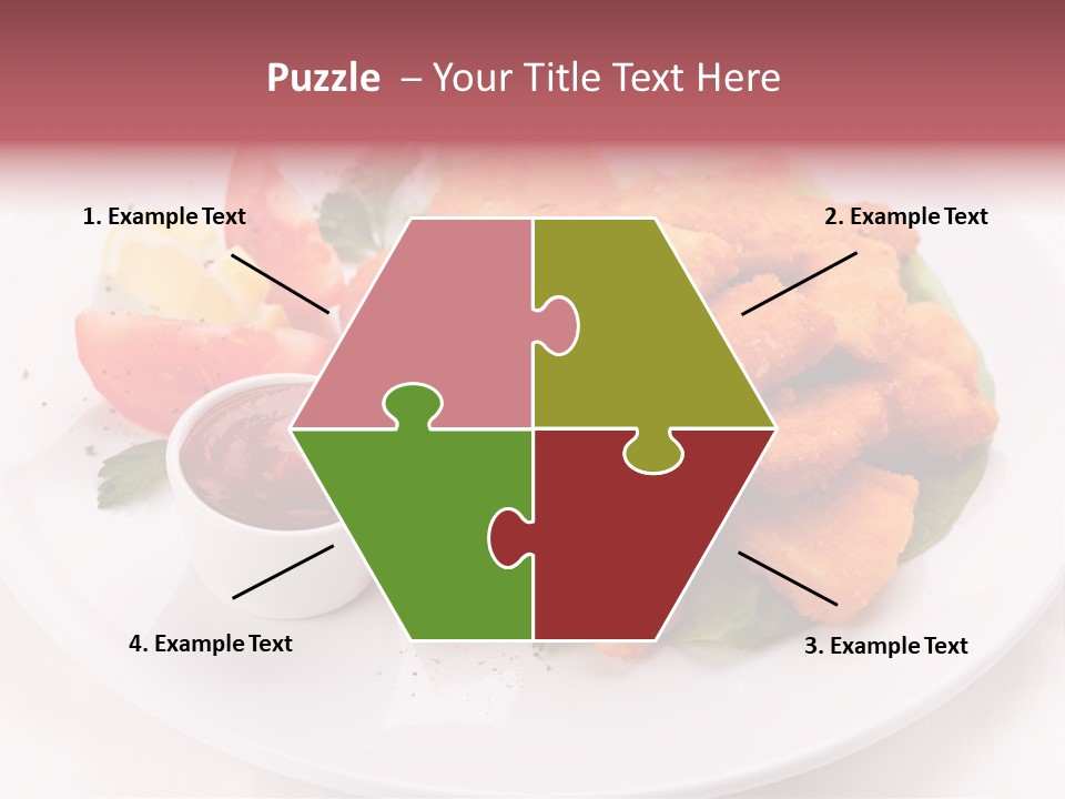 Ketchup Tasty Barbecue PowerPoint Template