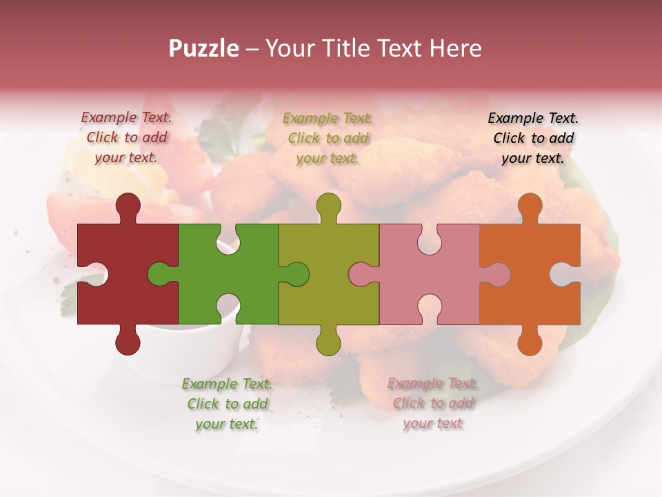 Ketchup Tasty Barbecue PowerPoint Template