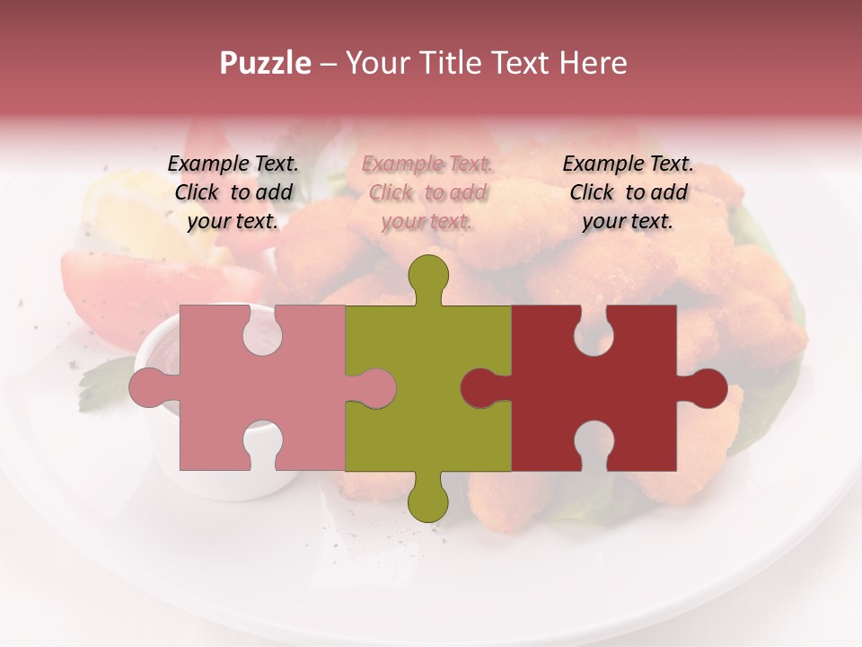 Ketchup Tasty Barbecue PowerPoint Template