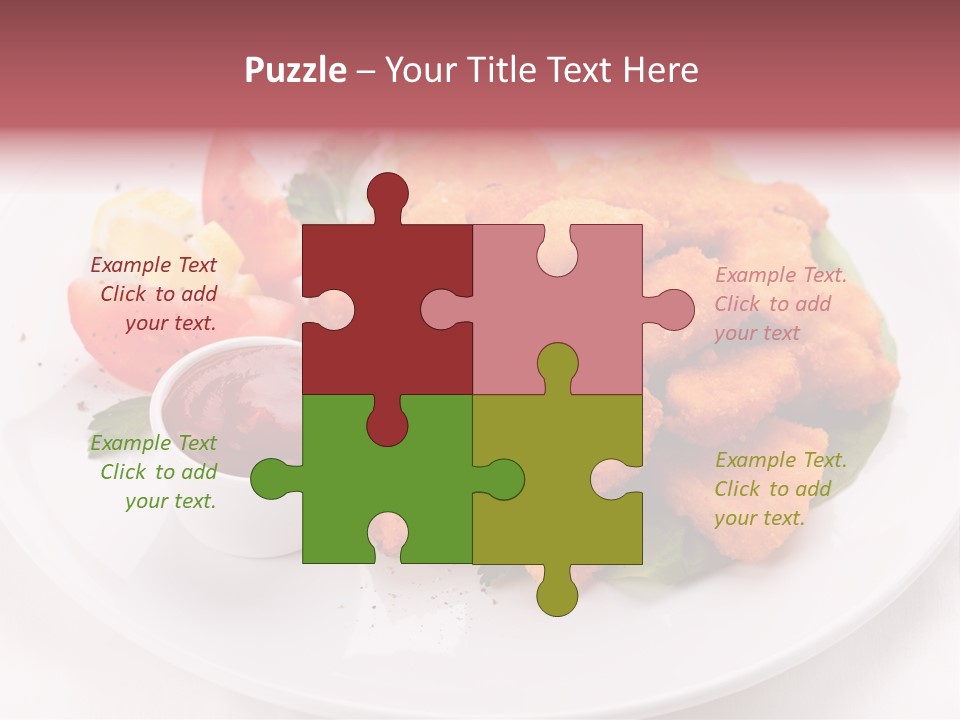 Ketchup Tasty Barbecue PowerPoint Template