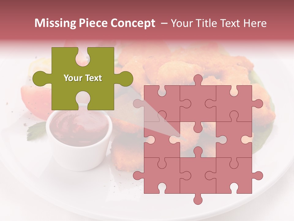 Ketchup Tasty Barbecue PowerPoint Template