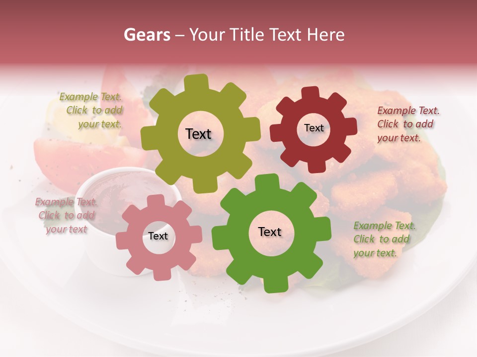 Ketchup Tasty Barbecue PowerPoint Template