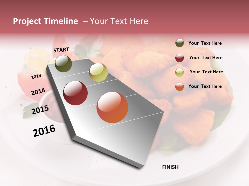 Ketchup Tasty Barbecue PowerPoint Template