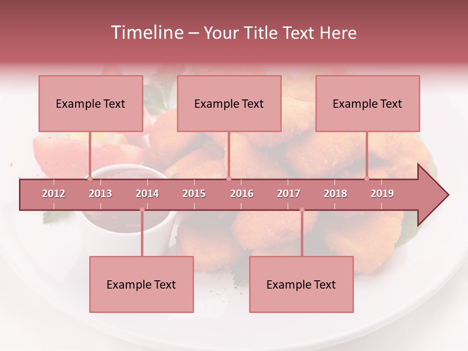 Ketchup Tasty Barbecue PowerPoint Template