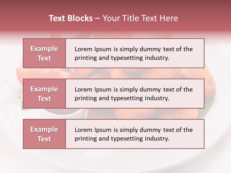 Ketchup Tasty Barbecue PowerPoint Template