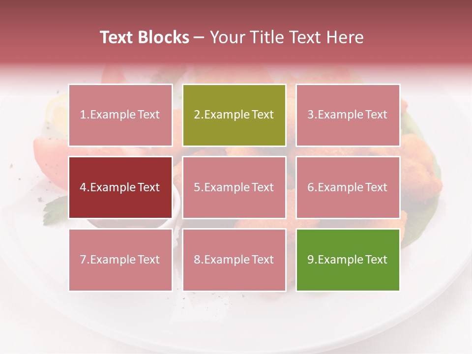 Ketchup Tasty Barbecue PowerPoint Template