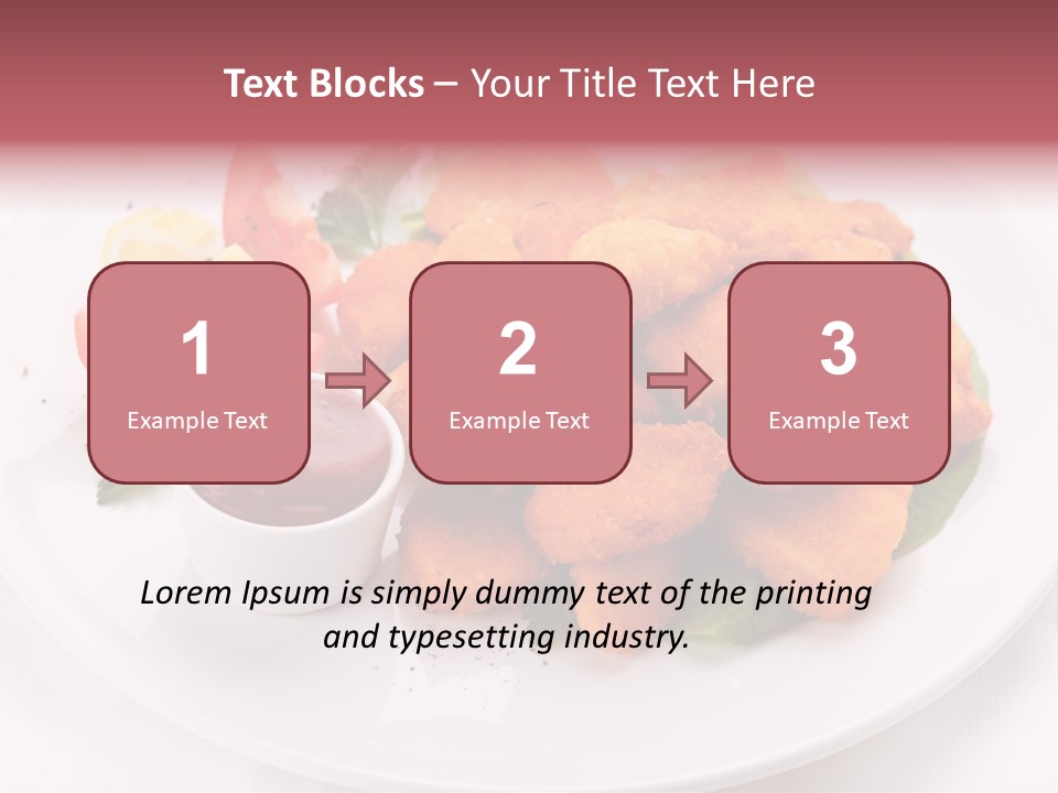 Ketchup Tasty Barbecue PowerPoint Template