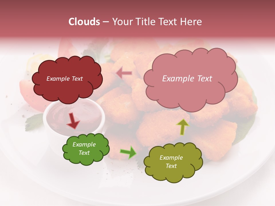 Ketchup Tasty Barbecue PowerPoint Template
