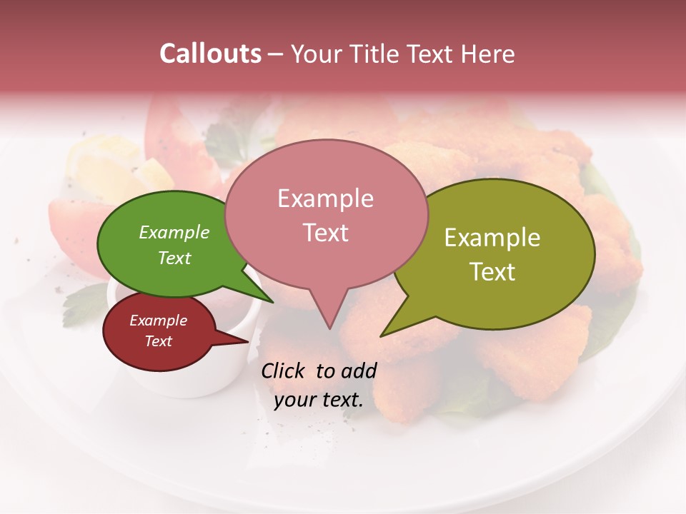 Ketchup Tasty Barbecue PowerPoint Template