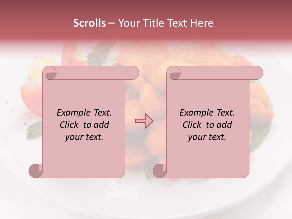 Ketchup Tasty Barbecue PowerPoint Template