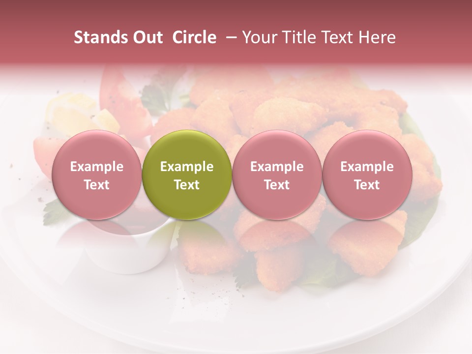 Ketchup Tasty Barbecue PowerPoint Template