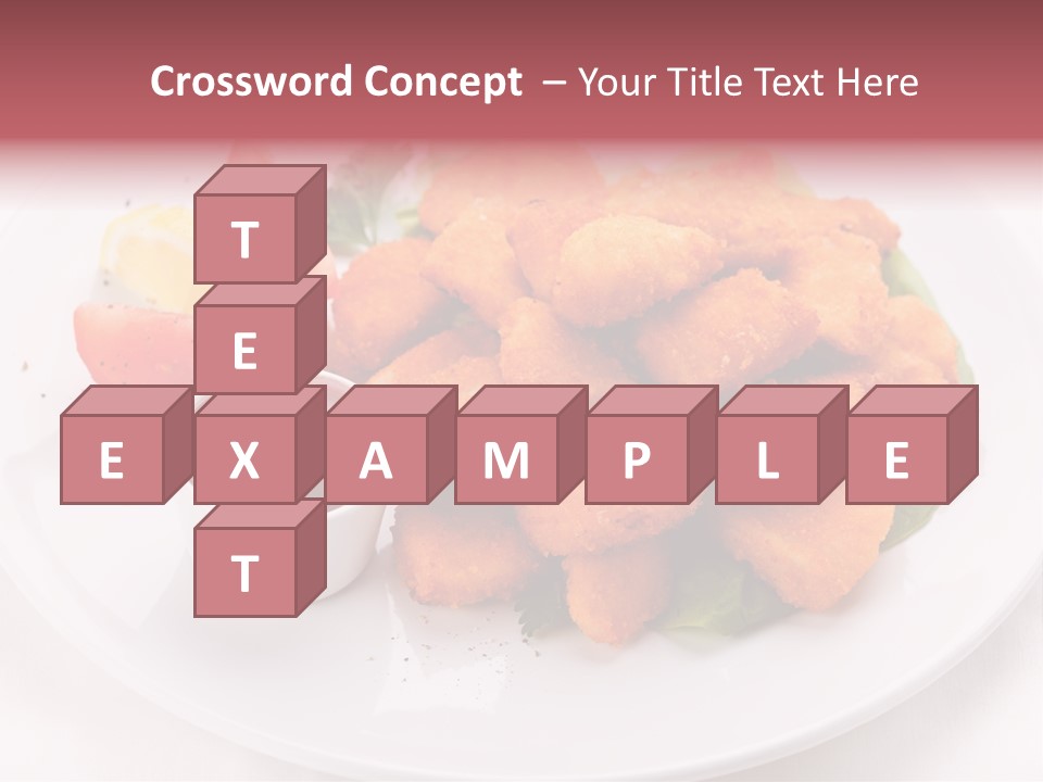 Ketchup Tasty Barbecue PowerPoint Template