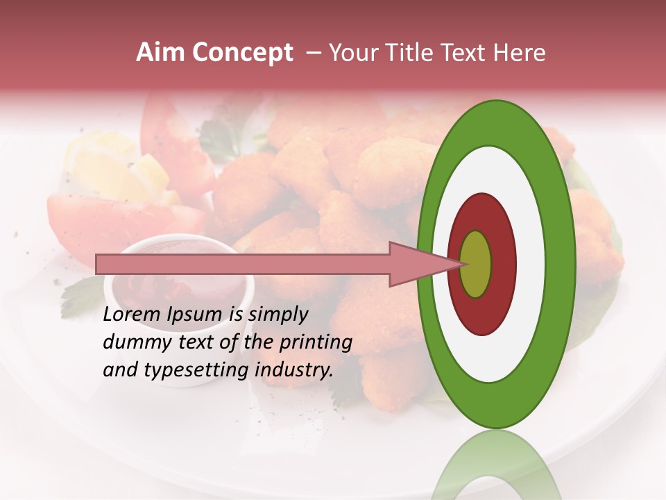 Ketchup Tasty Barbecue PowerPoint Template