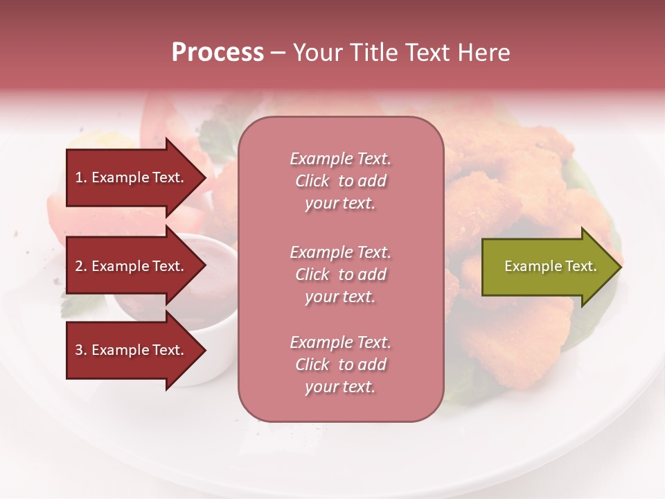 Ketchup Tasty Barbecue PowerPoint Template