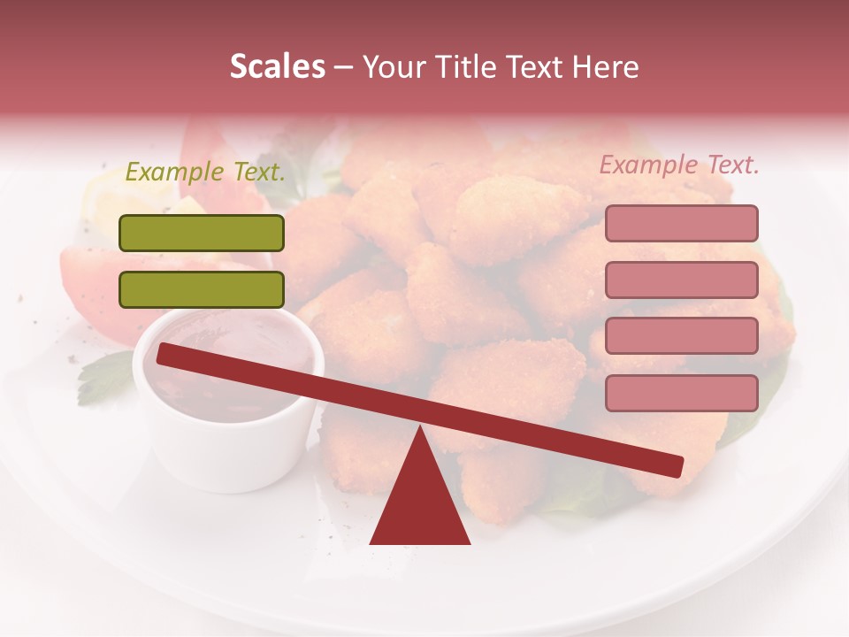 Ketchup Tasty Barbecue PowerPoint Template