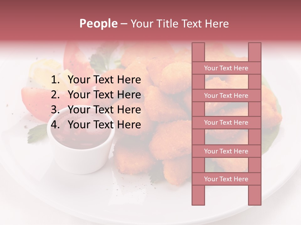 Ketchup Tasty Barbecue PowerPoint Template