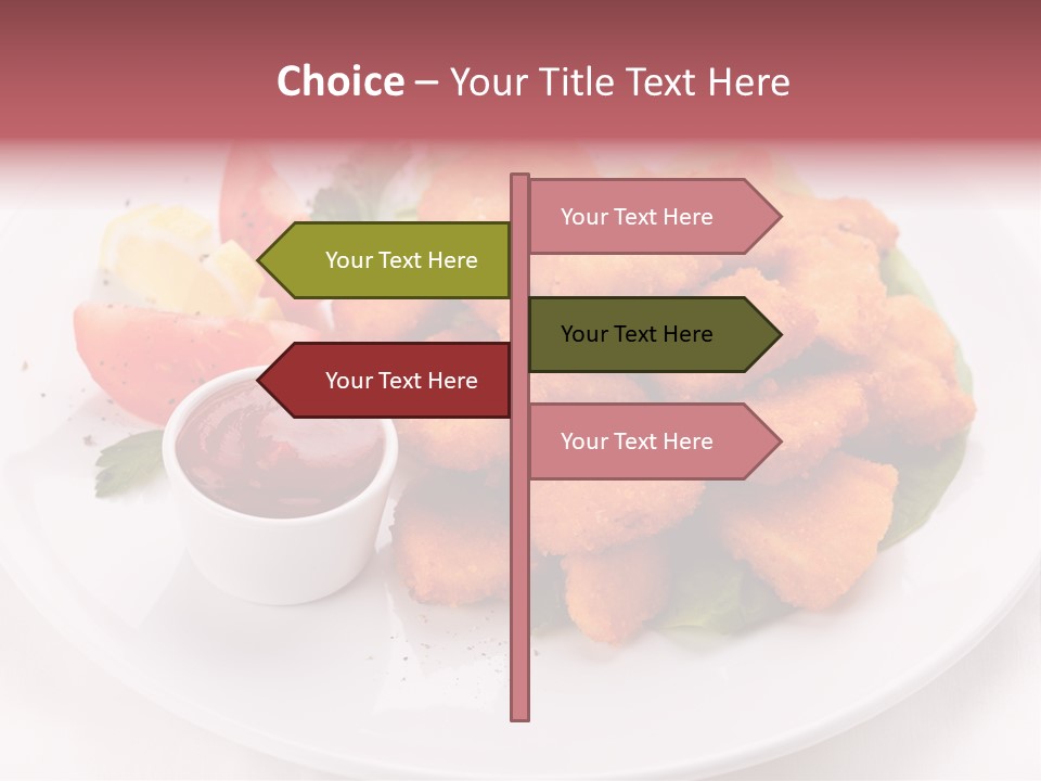 Ketchup Tasty Barbecue PowerPoint Template