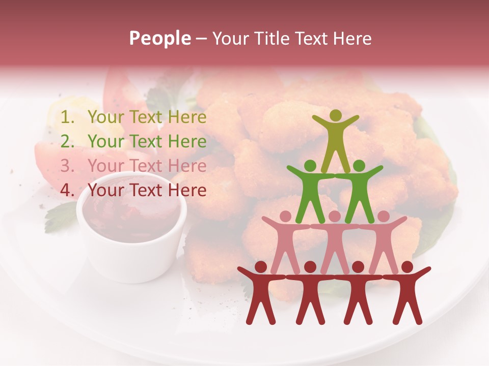 Ketchup Tasty Barbecue PowerPoint Template