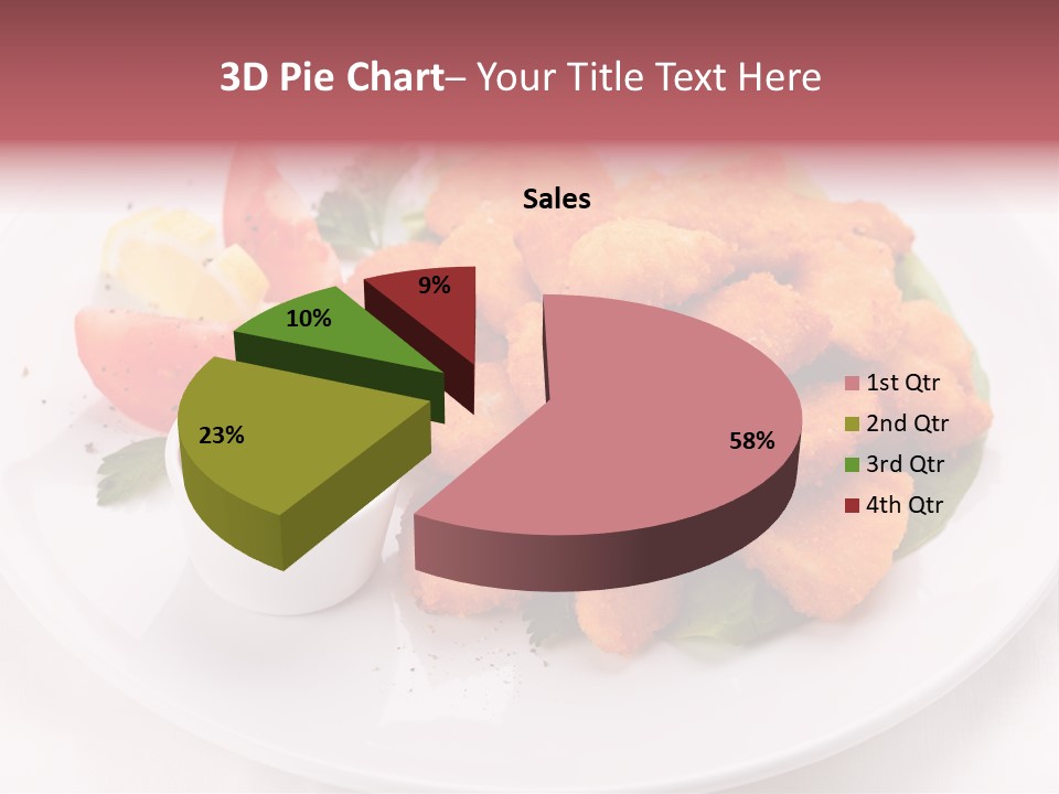 Ketchup Tasty Barbecue PowerPoint Template