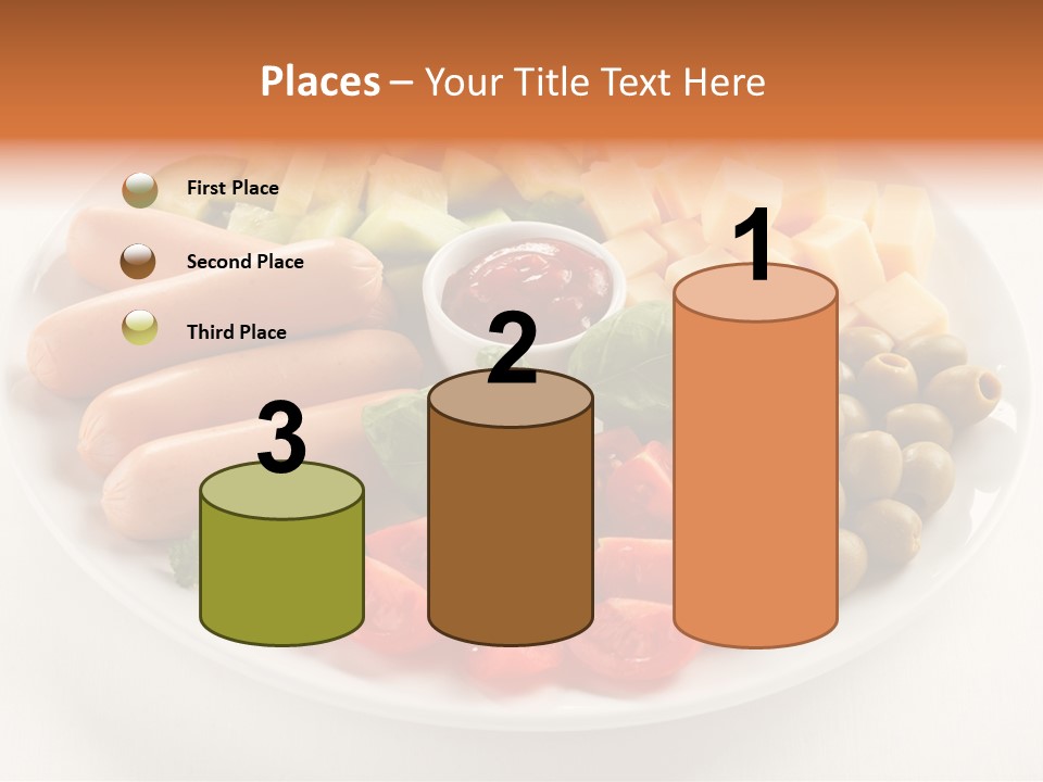Antipasto Basil Catering PowerPoint Template