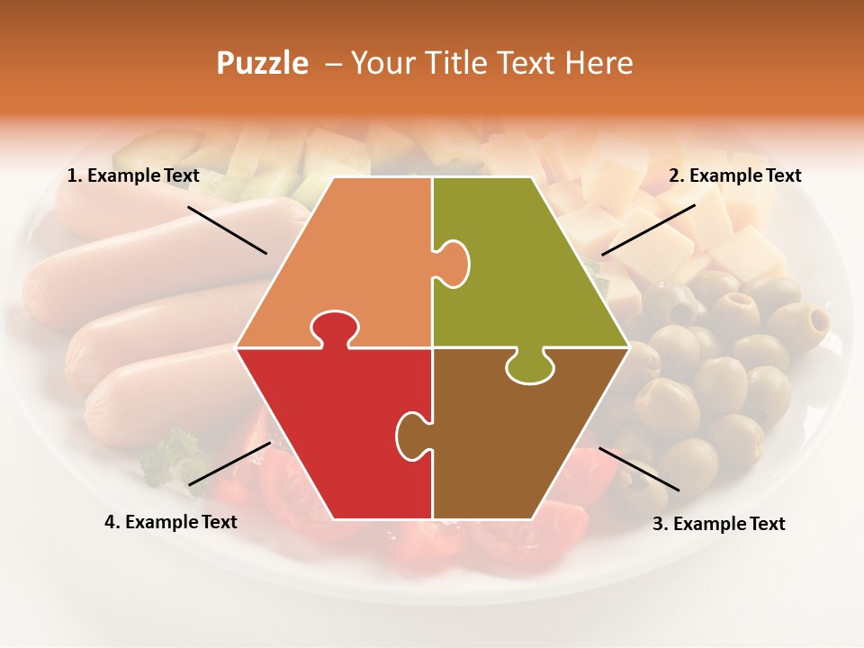 Antipasto Basil Catering PowerPoint Template