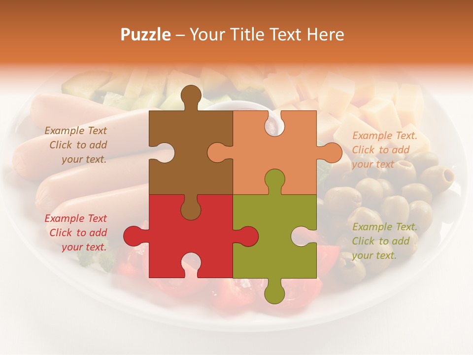 Antipasto Basil Catering PowerPoint Template