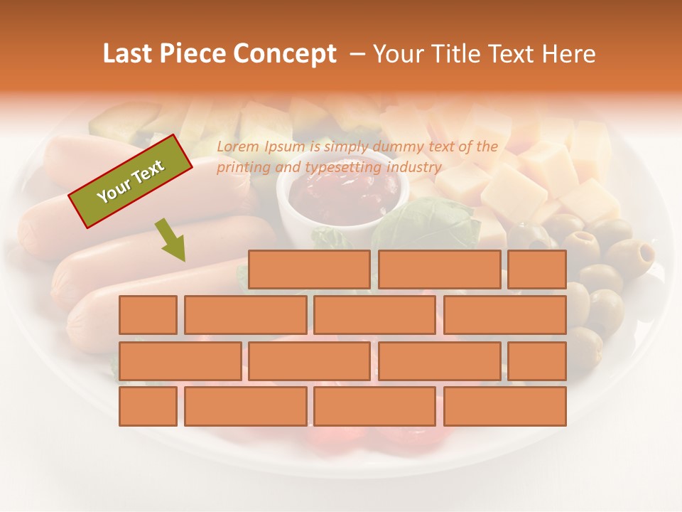 Antipasto Basil Catering PowerPoint Template