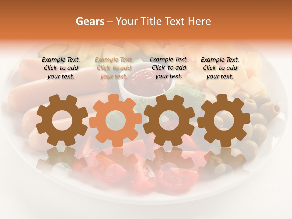 Antipasto Basil Catering PowerPoint Template