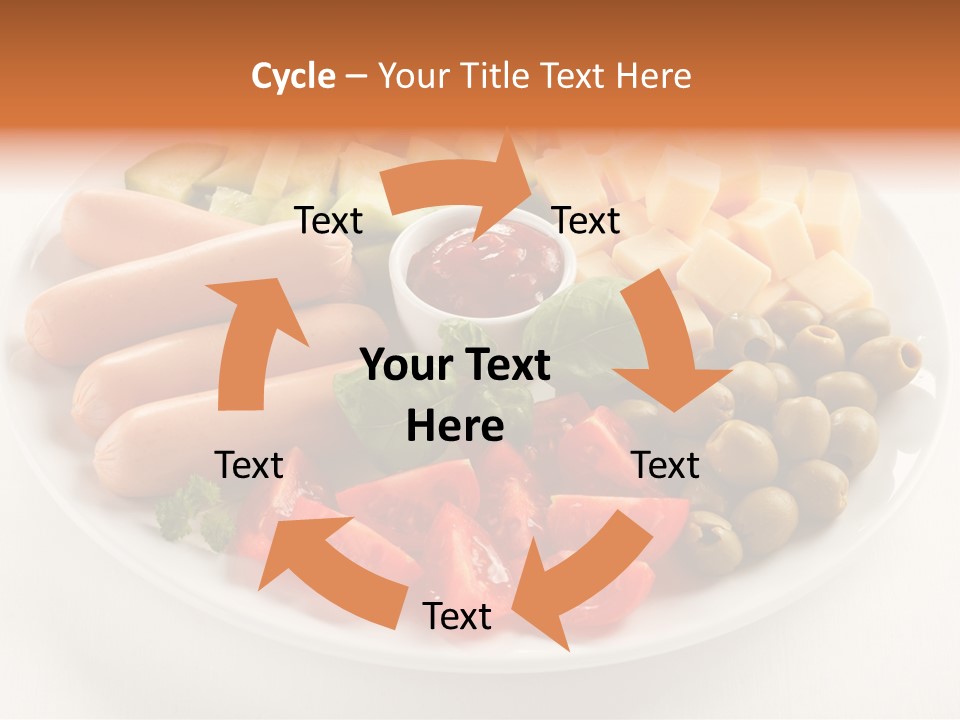 Antipasto Basil Catering PowerPoint Template