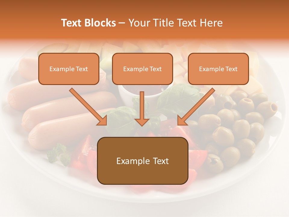 Antipasto Basil Catering PowerPoint Template