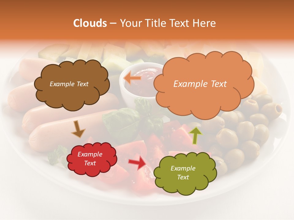 Antipasto Basil Catering PowerPoint Template