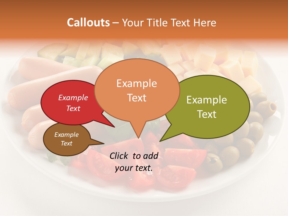 Antipasto Basil Catering PowerPoint Template